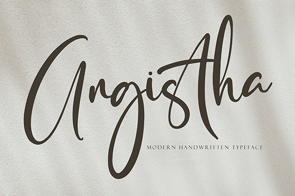 Angista: A Designer's Review of This Bold Script Amp