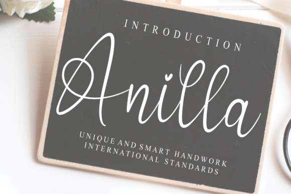 Anilla: A Handwritten Font for Elegant Web Design