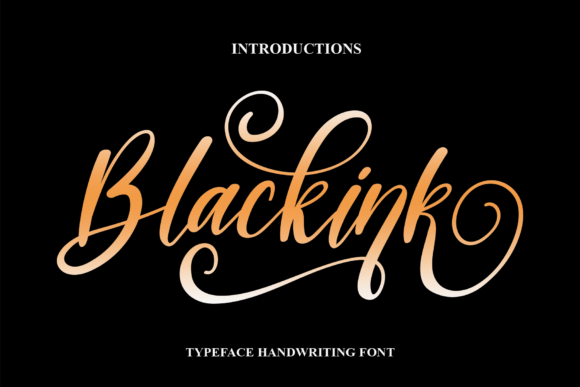 Blackink: A Sophisticated Handwritten Font for Scroll-Stopping Marketing Designs