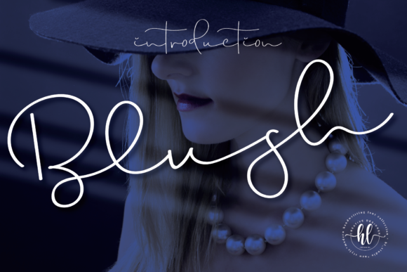 Blush: A Playful Script Font for Creative Branding