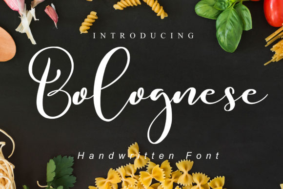 Bolognese: The Elegant Script Font for Marketers
