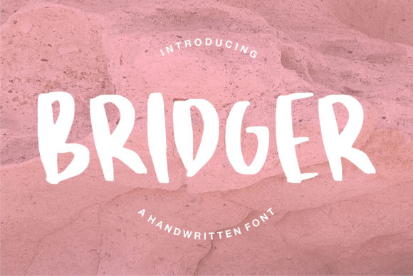 Bridger: A Strong Handwritten Font for Your Brand