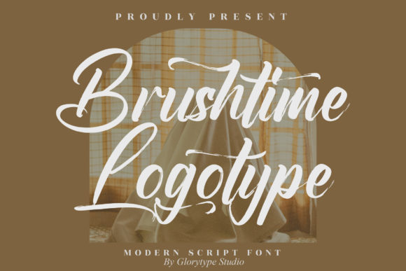 Brushtime Logotype: The Script Font for Campaigns