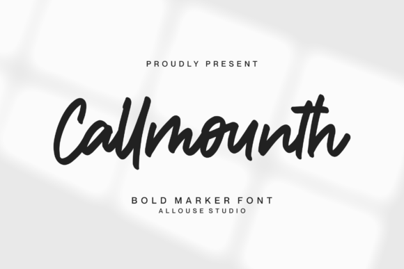 Callmounth: The Elegant Script Font for Small Business Branding