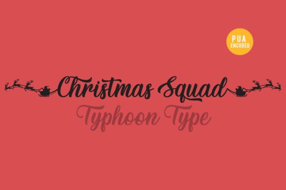 Christmas Squad: A Premium Handwritten Font for Web Design