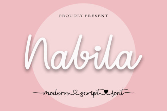 Elevate Your Brand with the Nabila Script Font