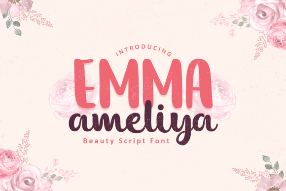 Emma Ameliya: A Fresh Handwritten Font for Modern Branding Projects