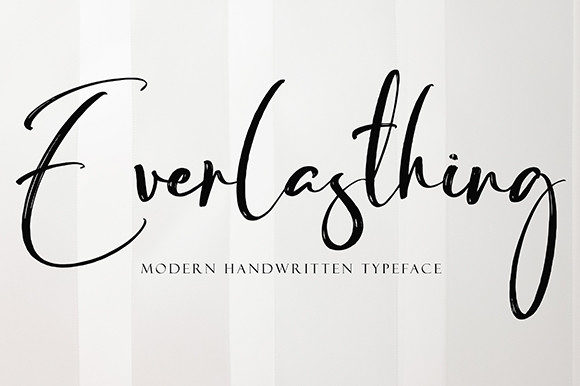 Everlasthing: A Charming Script Font for Brand Identity