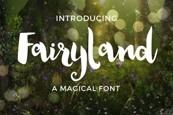 Fairyland Font: A Playful Typeface for Small Business Branding