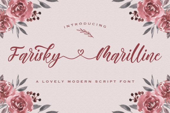 Farisky Marlline: A Script Font for Elegant Branding