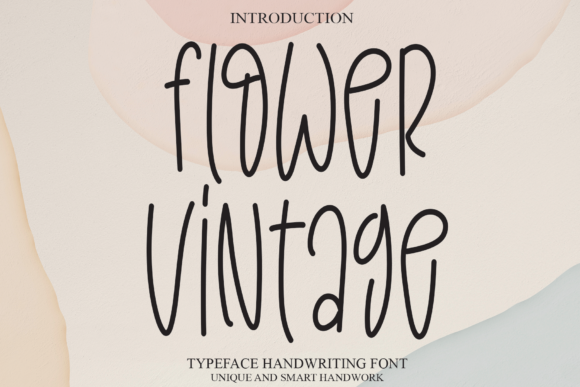 Flower Vintage: A Handwritten Font for Your Brand