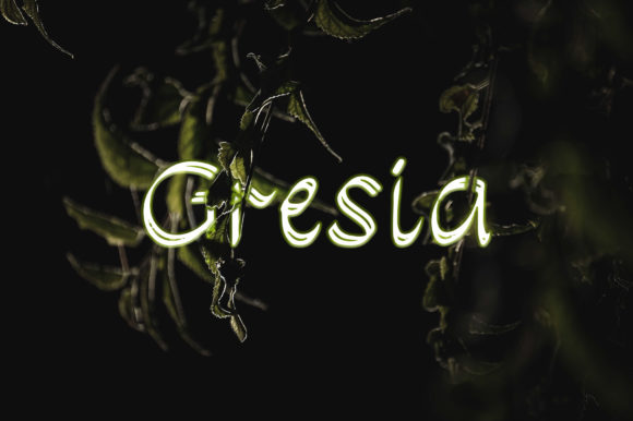 Gresia: A Handwritten Font for Makers