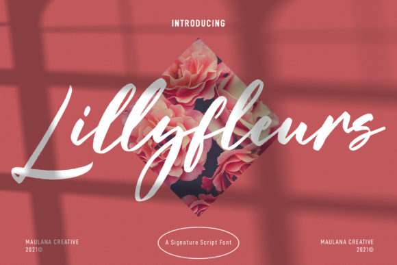 Lillyfleurs Signature: A Timeless Handwritten Typeface