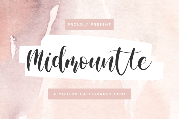 Midmountte: A Charming Script Font for Web Design