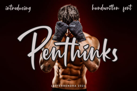 Penthinks: A Quirky Handwritten Font for Modern Web Design