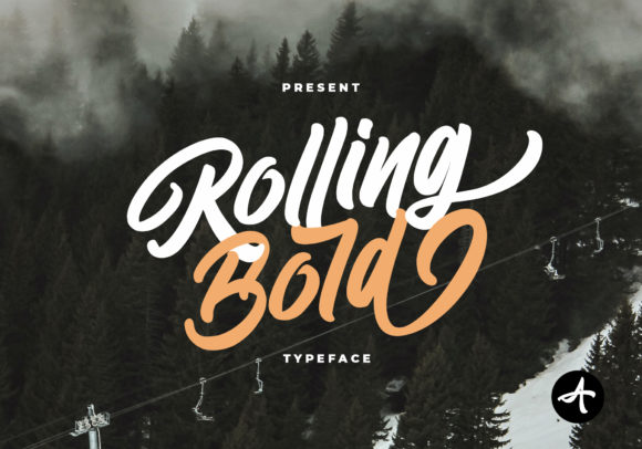 Rolling Bold: The Script Font That Elevates Campaign Visuals with Style and Clarity
