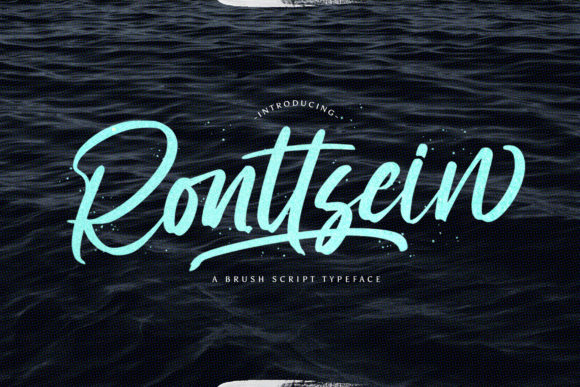 Ronttsein: A Handwritten Font for Expressive Editorial Design