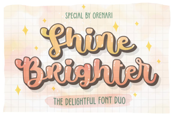 Shine Brighter: A Versatile Font for Modern Editorial Design