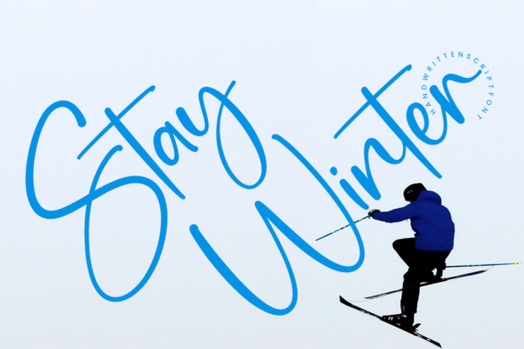Stay Winter: A Playful Script Font That Elevates Creative Branding