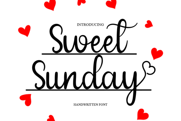 Sweet Sunday: A Handwritten Font That Elevates Small Business Branding