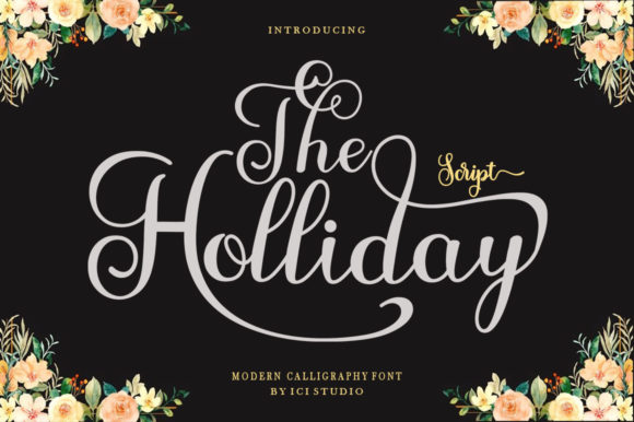 The Holliday: A Luxury Handwritten Font for Web Design