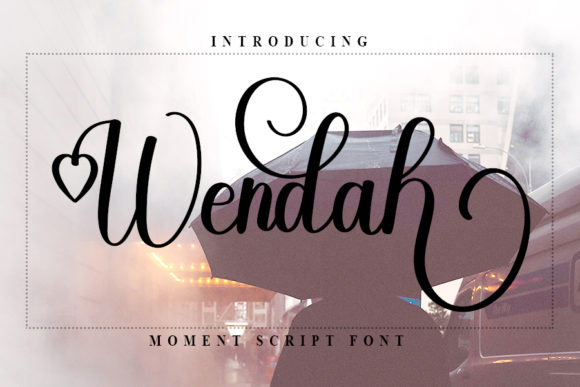 Wendah: The Elegant Script Font for Modern Marketers